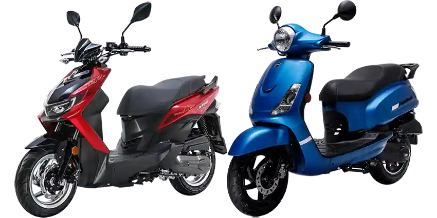 Scooter 50cc ou scooter 125cc
